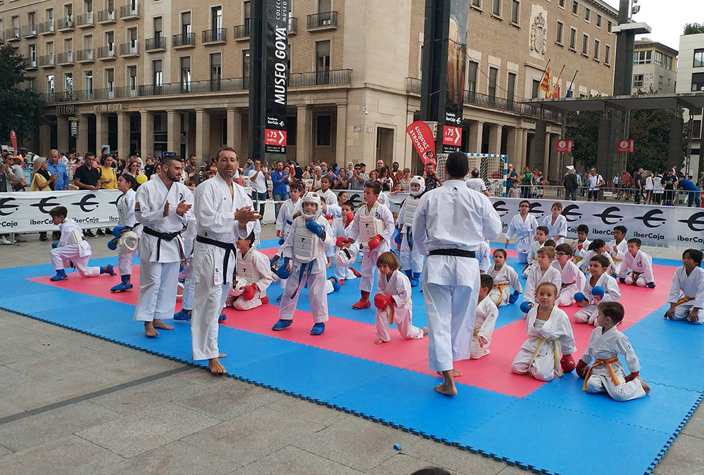 Karate en la calle