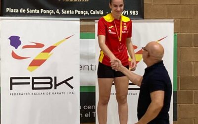 Carmen García Rodríguez, campeona en el II Mallorca Karate Clinic Pre–Mundial