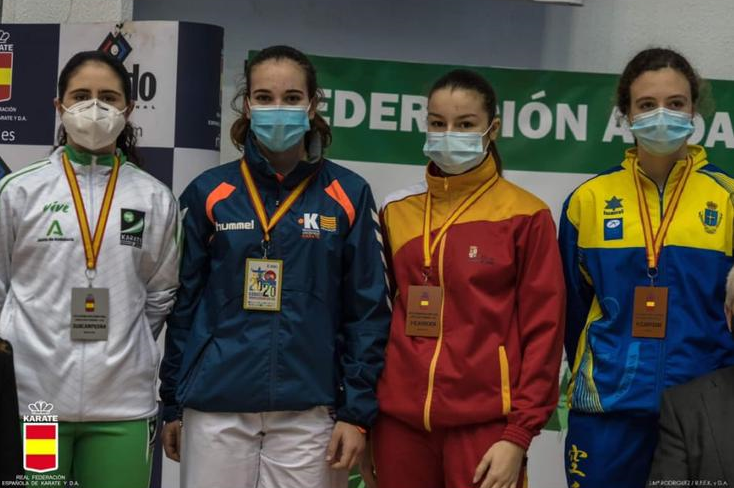 Carmen García Rodríguez convocada por la Federación Española de Karate