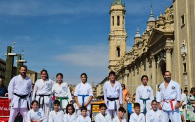 Éxito de participación en la jornada de Karate en la Calle 2022